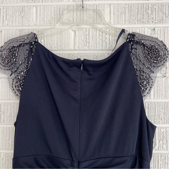 DJ-JAZ | Long Sheer Matte Jersey with Bead Top NWT - Picture 5 of 5